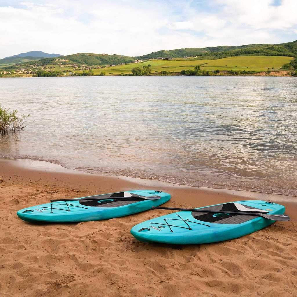 LIFETIME 91014 Horizon 100 Stand-Up Paddleboard, 2 Pack, Paddles Included, 10 feet