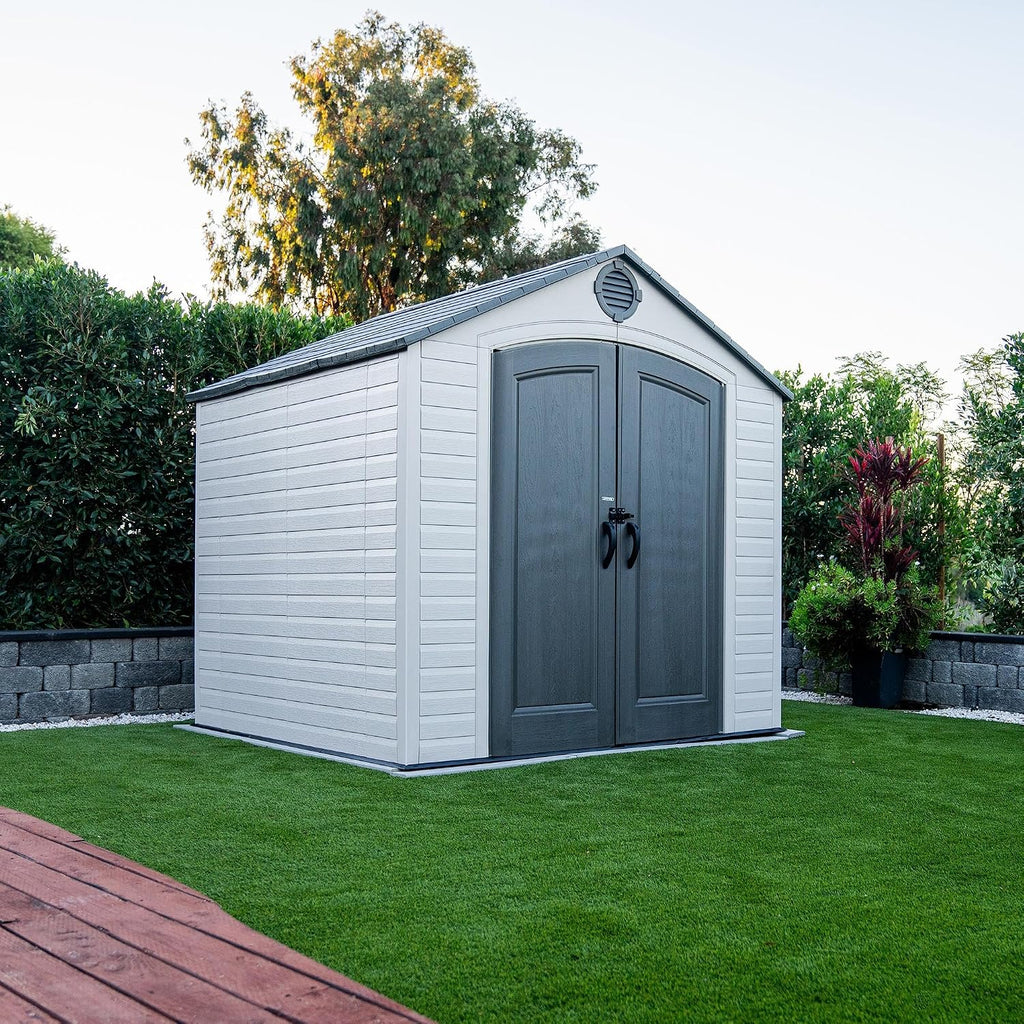 Lifetime Outdoor Storage Shed, 8 x 7.5 Foot
