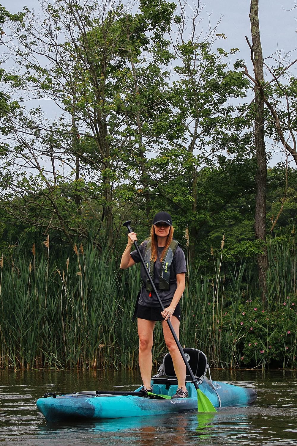 Perception Hi Life | Sit on Top Kayak for Adults | Hybrid SUP Stand up Paddle Board Kayak